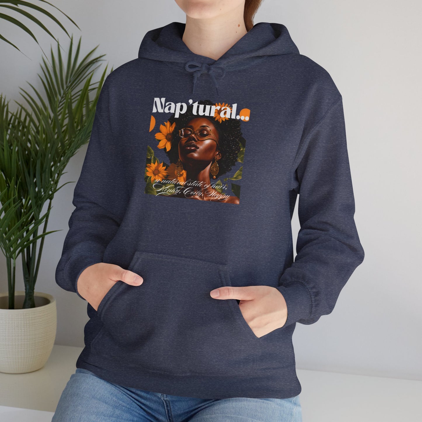 Empowerment Floral Hoodie for All Genders