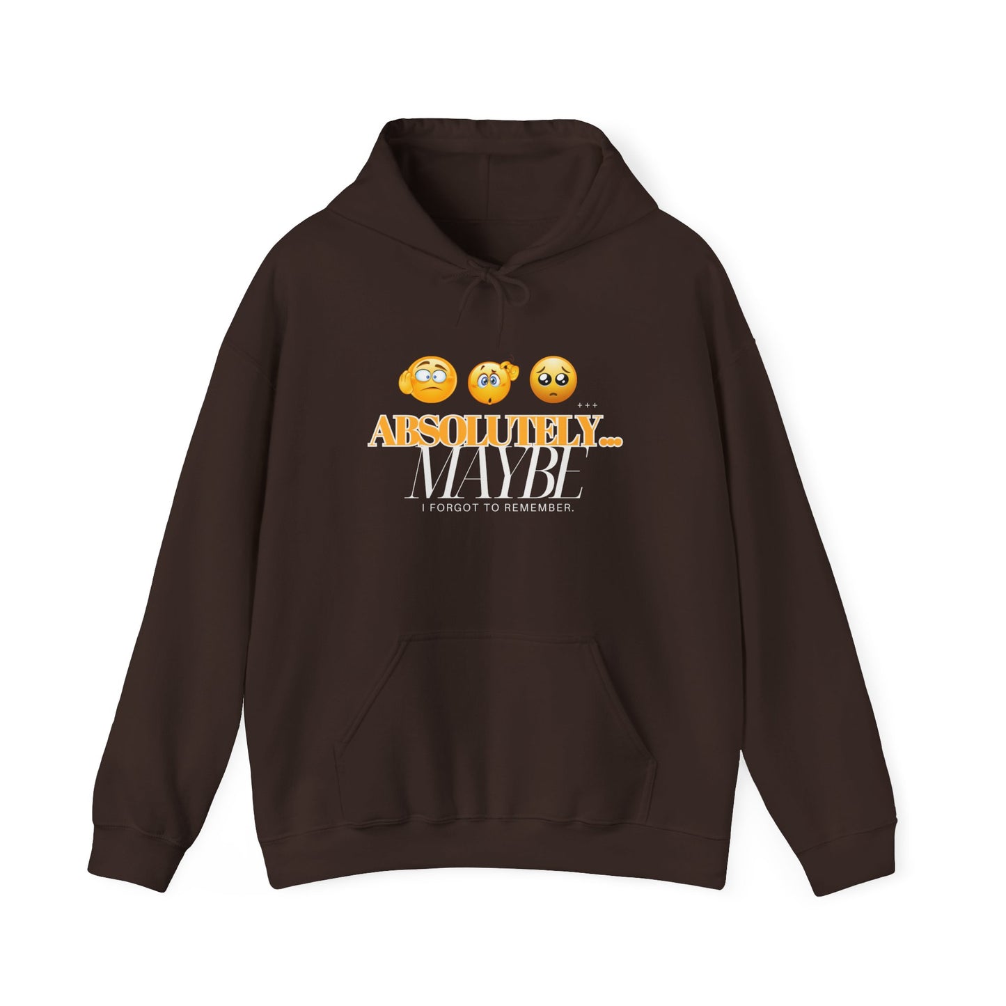 Absolutely Emoticon Unisex Heavy Blend™ Hooded Sweatshirt