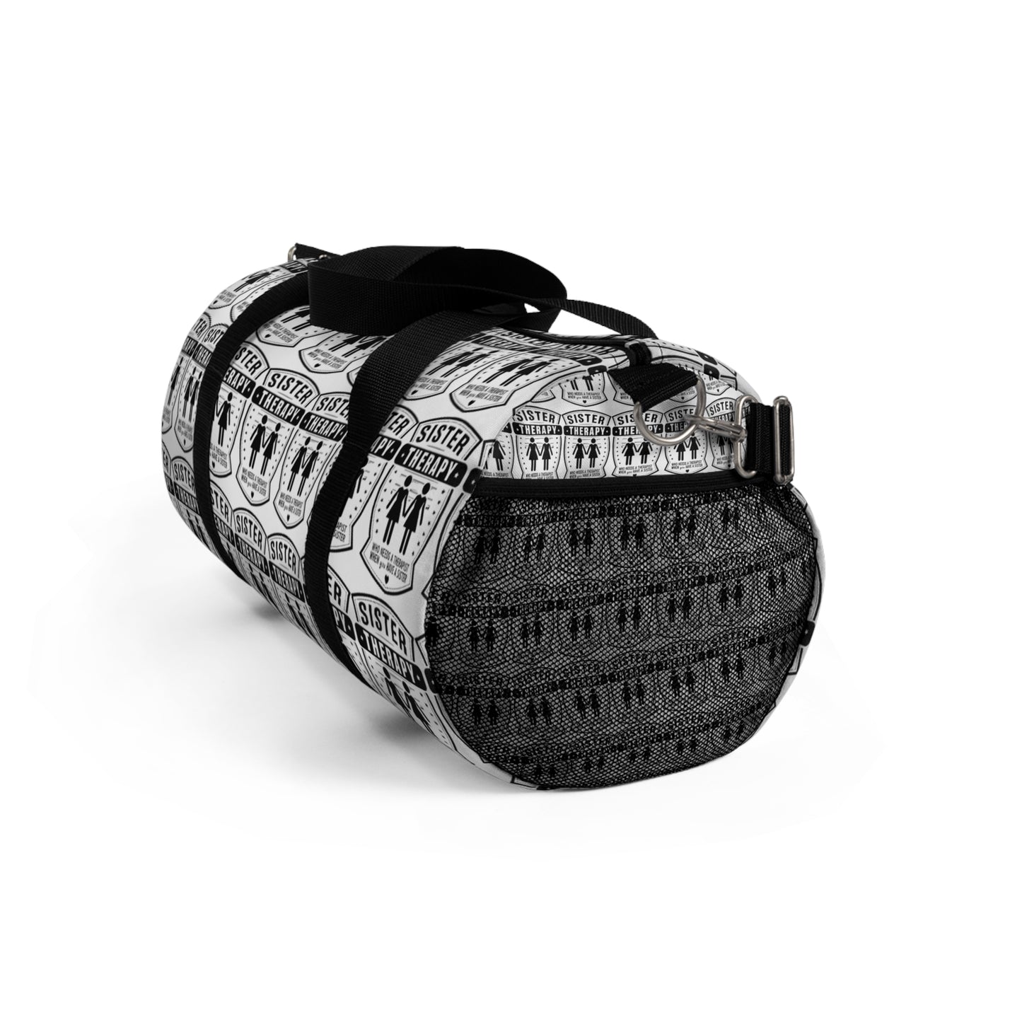 Sister Therapy Duffel Bag - Perfect for Workout, Travel, and Self-Care