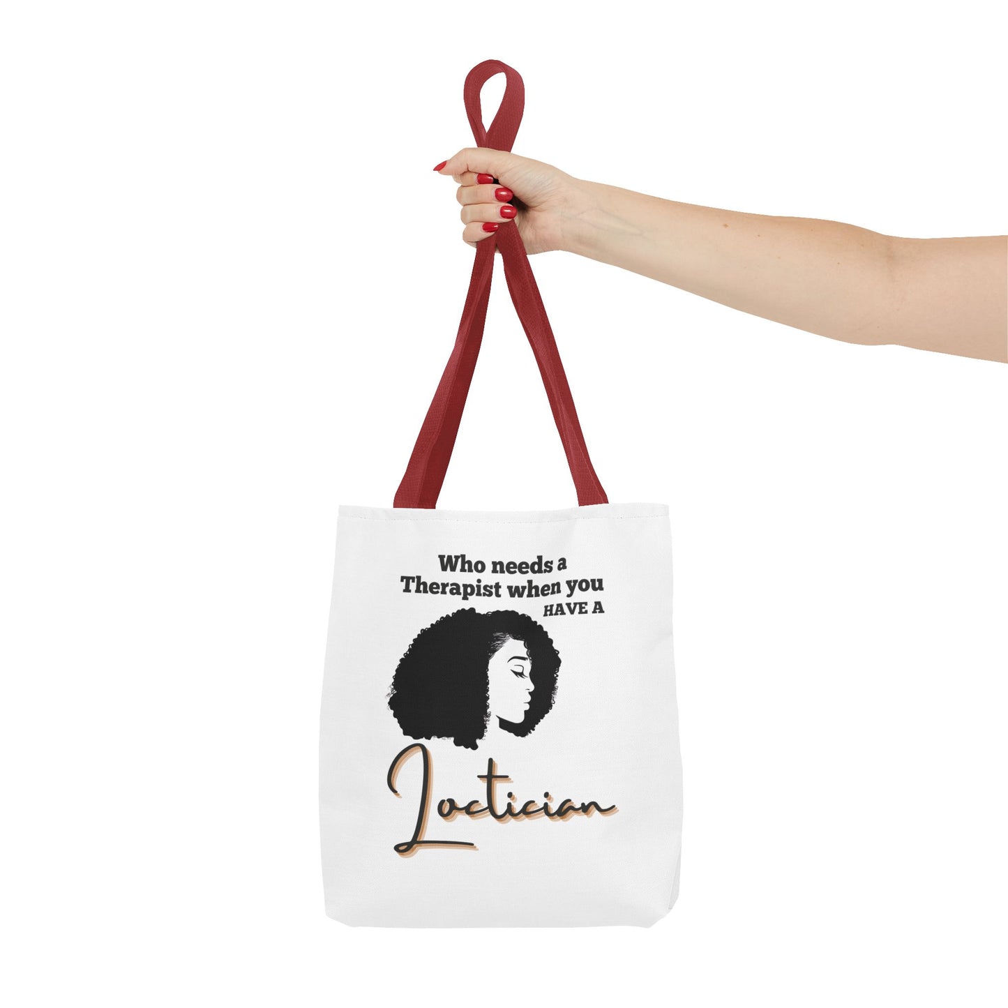 Empowered Loctician Tote Bag - Perfect for Haircare Experts & Therapists
