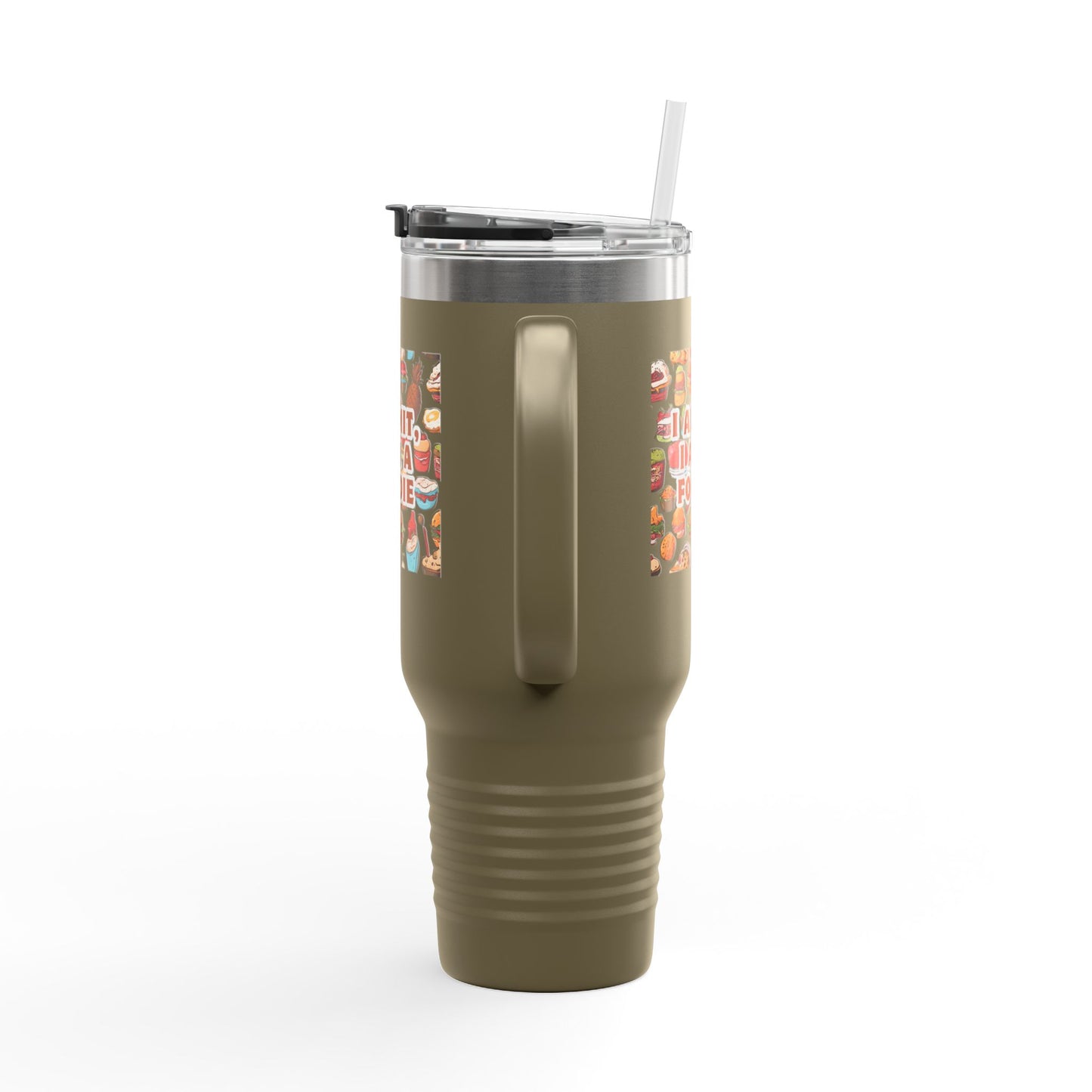 Foodie Insulated Travel Mug - 40oz with Fun Food Designs