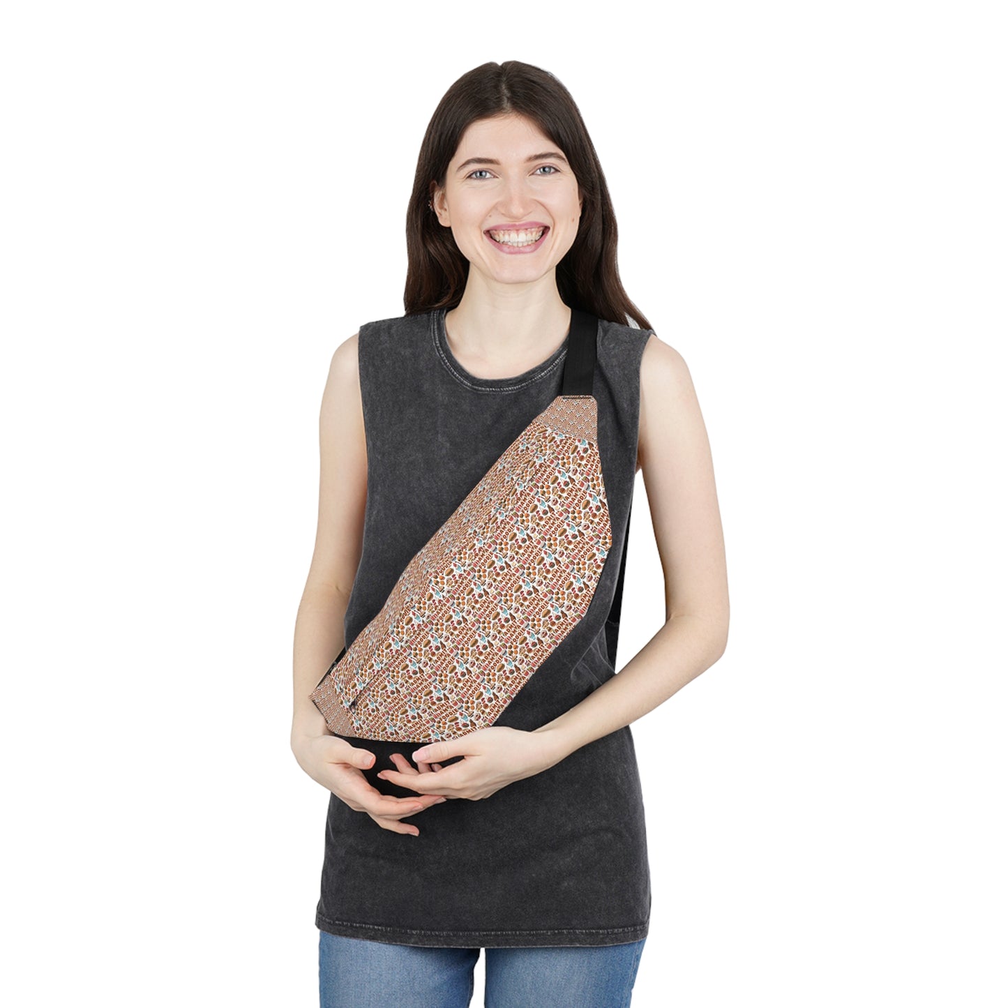 Trendy Large Fanny Pack for Outdoor Adventures & Festivals