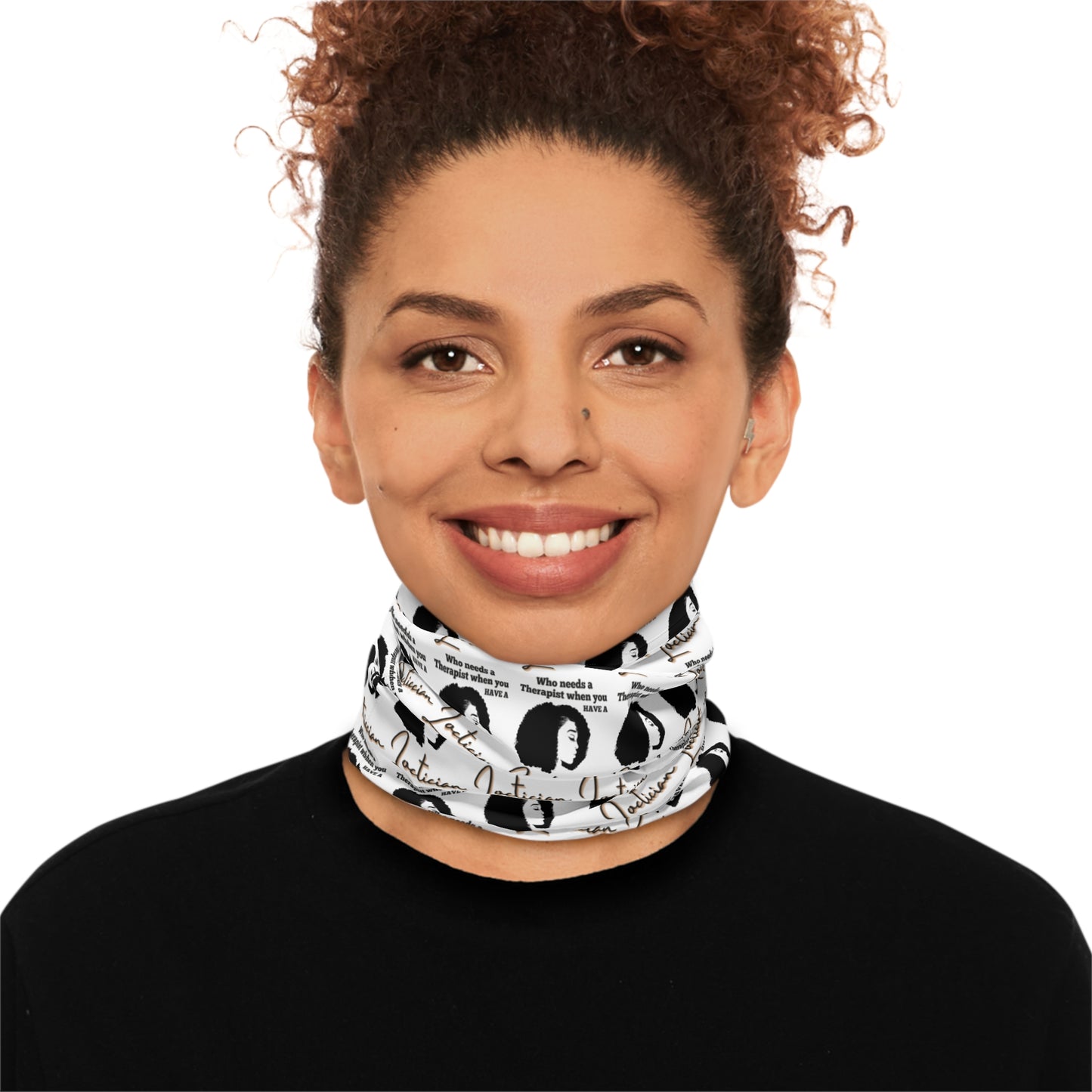 Stylish Winter Neck Gaiter with Drawstring - Perfect for Cozy Vibes & Celebrations