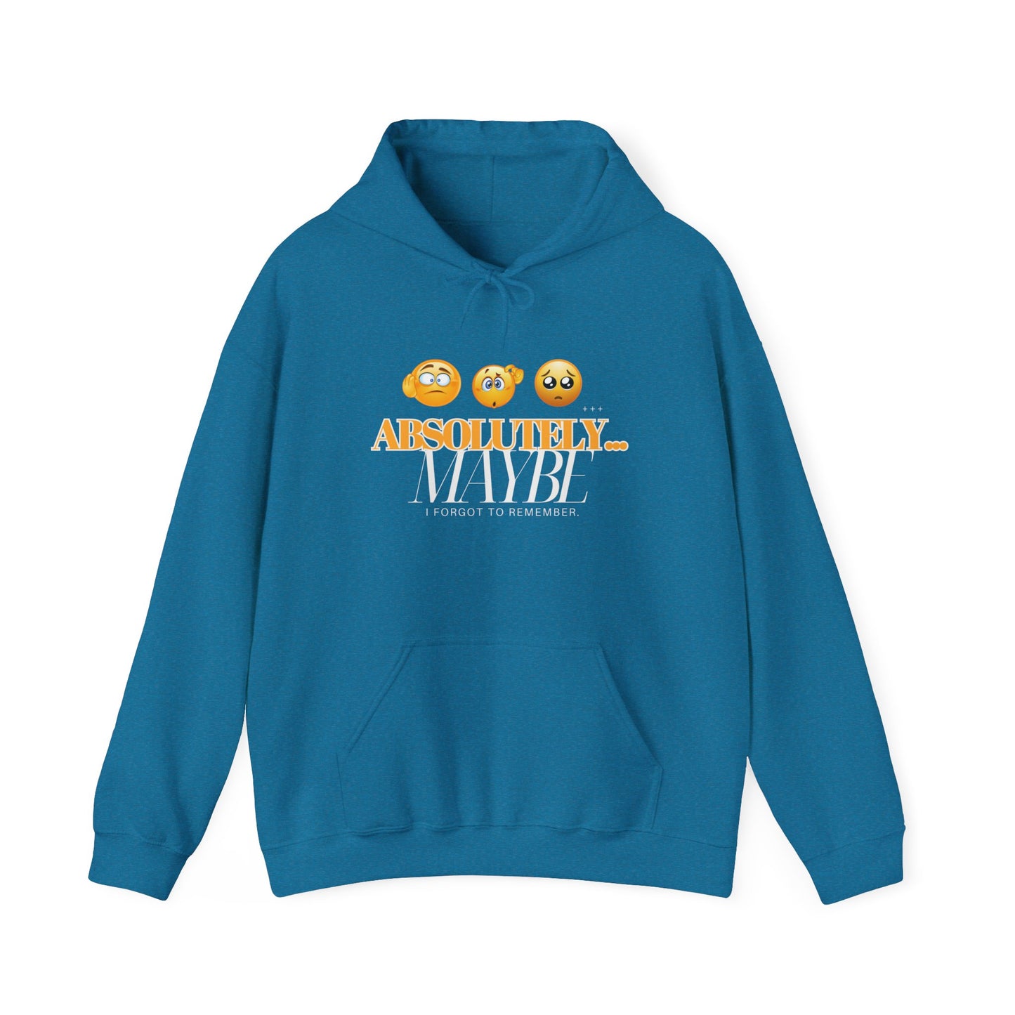 Absolutely Emoticon Unisex Heavy Blend™ Hooded Sweatshirt