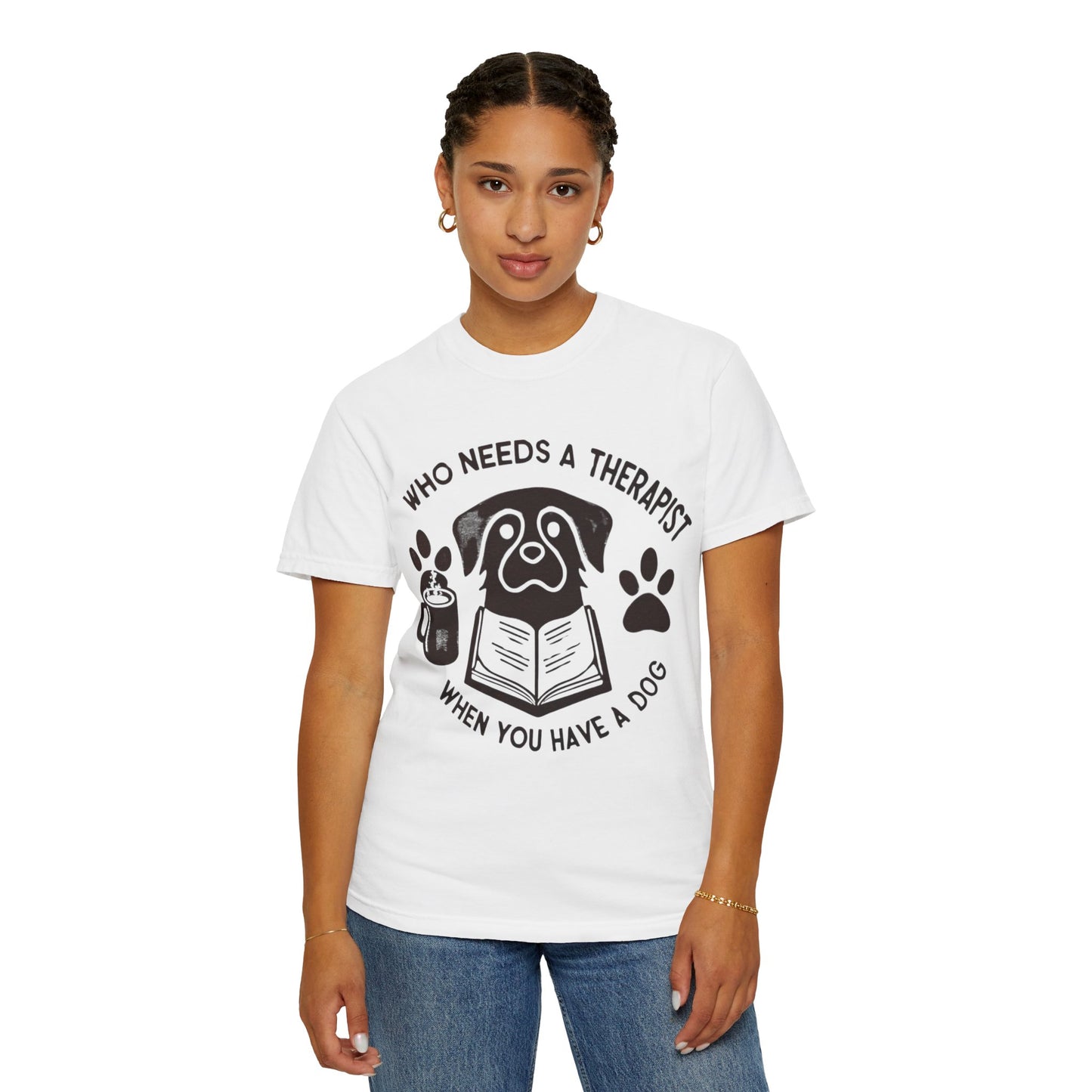 Who Needs a Therapist? Dog Lover Unisex T-Shirt
