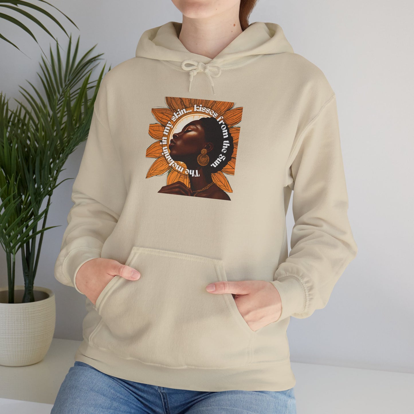 Inspirational Sunflower Hoodie for Empowerment and Self-Love