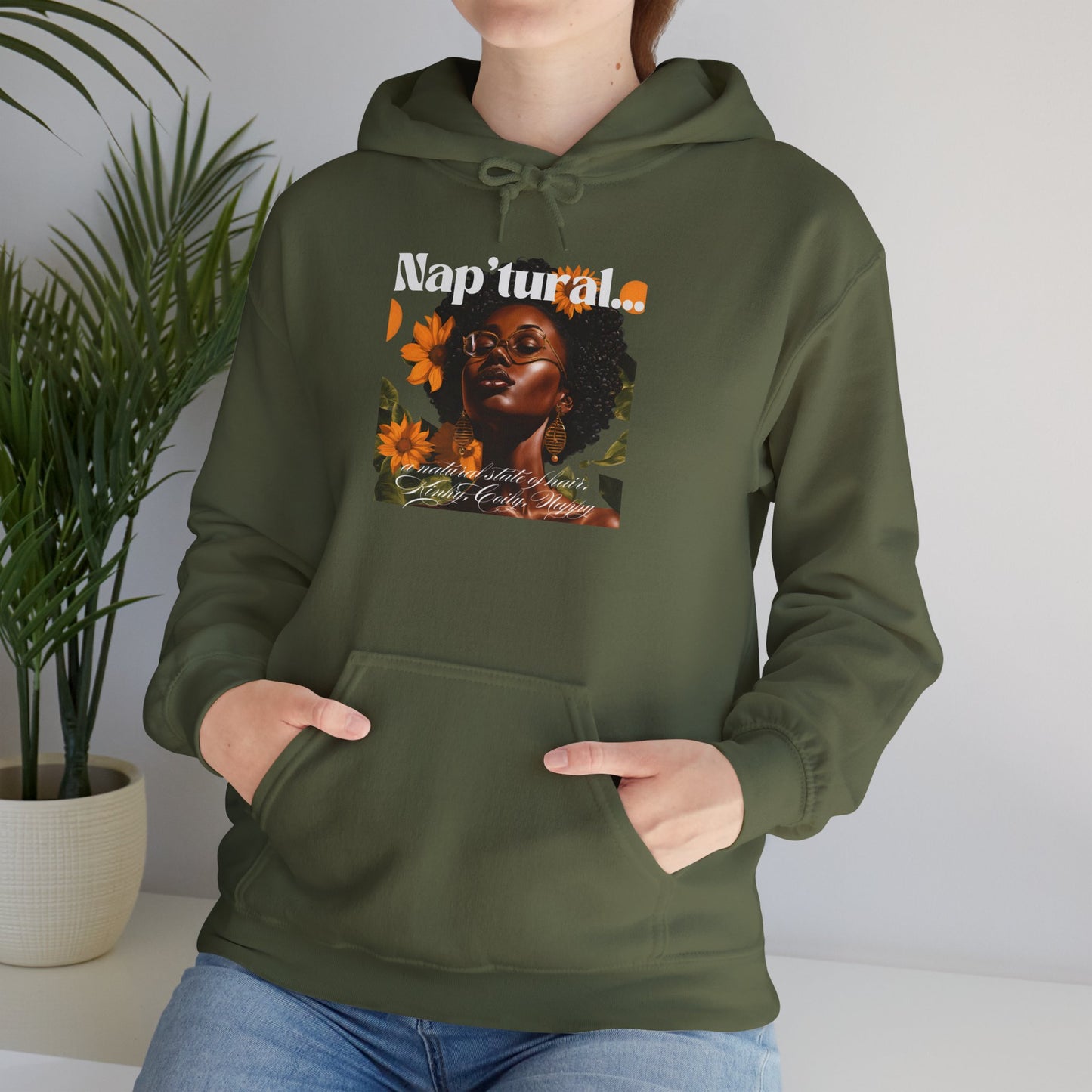 Empowerment Floral Hoodie for All Genders