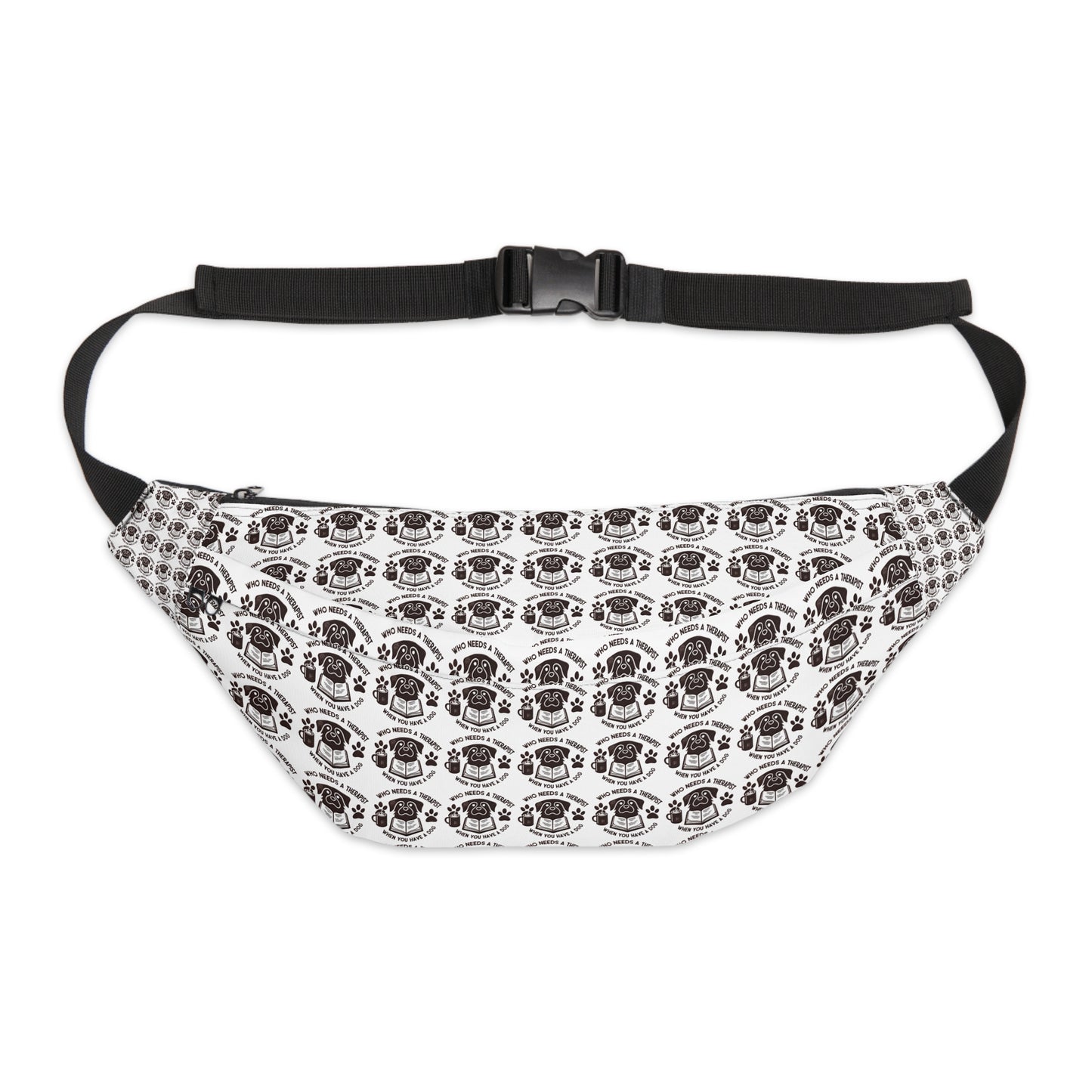 Stylish Large Fanny Pack with Unique Pattern - Perfect for Festivals and Travel