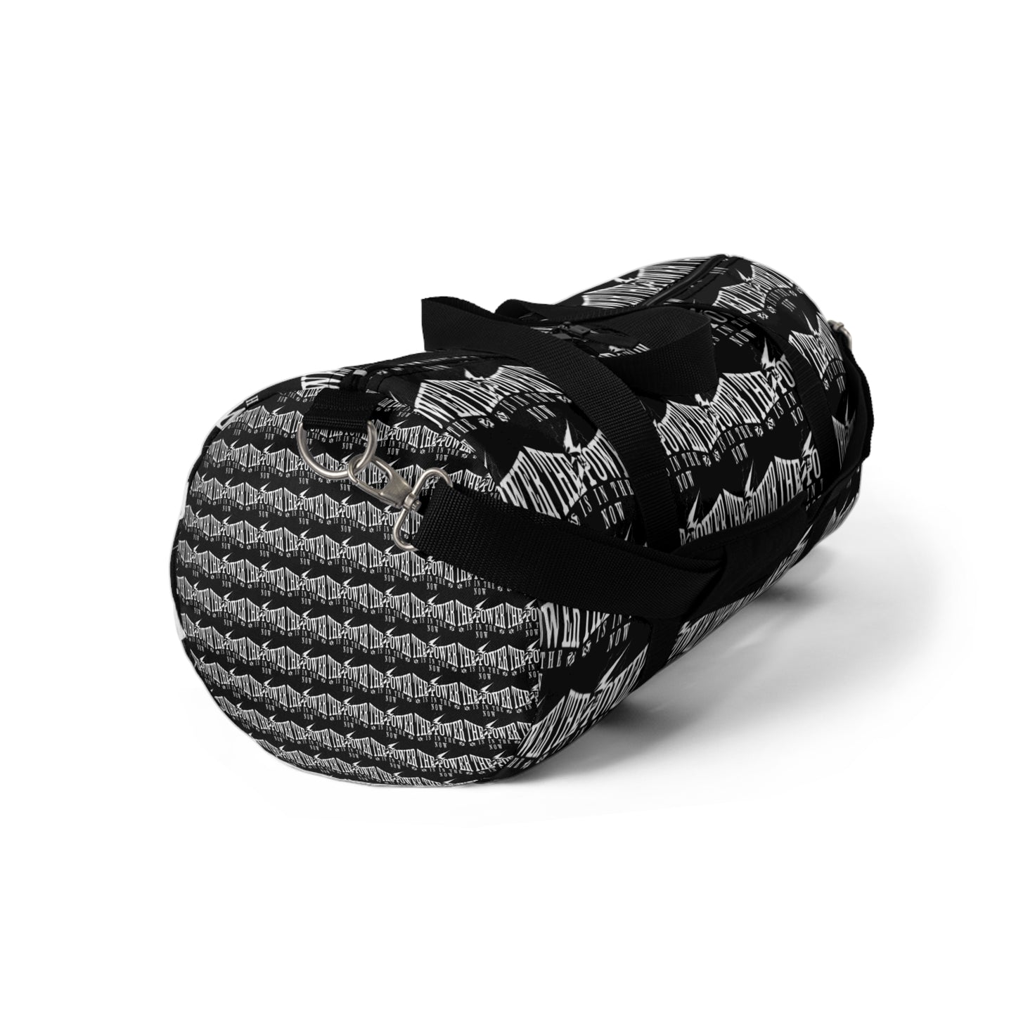 Motivational Duffel Bag - 'The Power is Now' Gym & Travel Bag