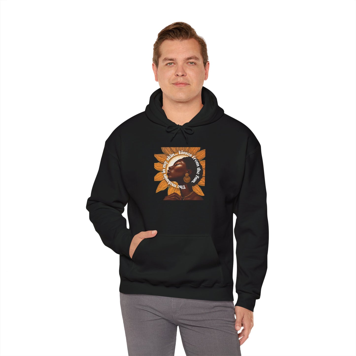 Inspirational Sunflower Hoodie for Empowerment and Self-Love