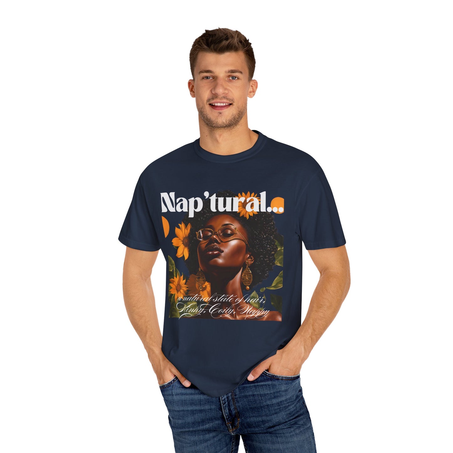 Nap'tural Floral Unisex T-Shirt - Celebrate Natural Beauty
