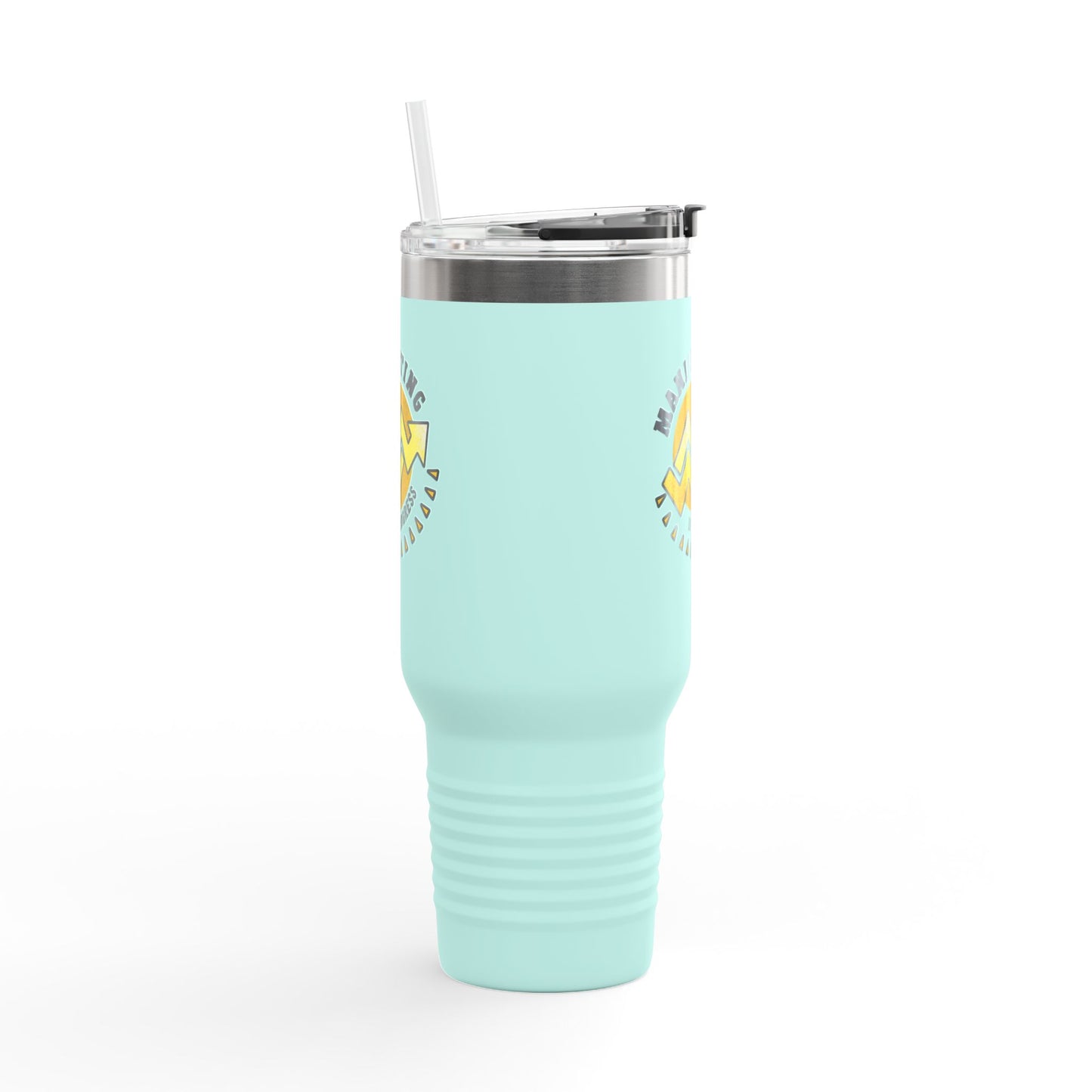 Manifesting in Progress Insulated Travel Mug - 40oz