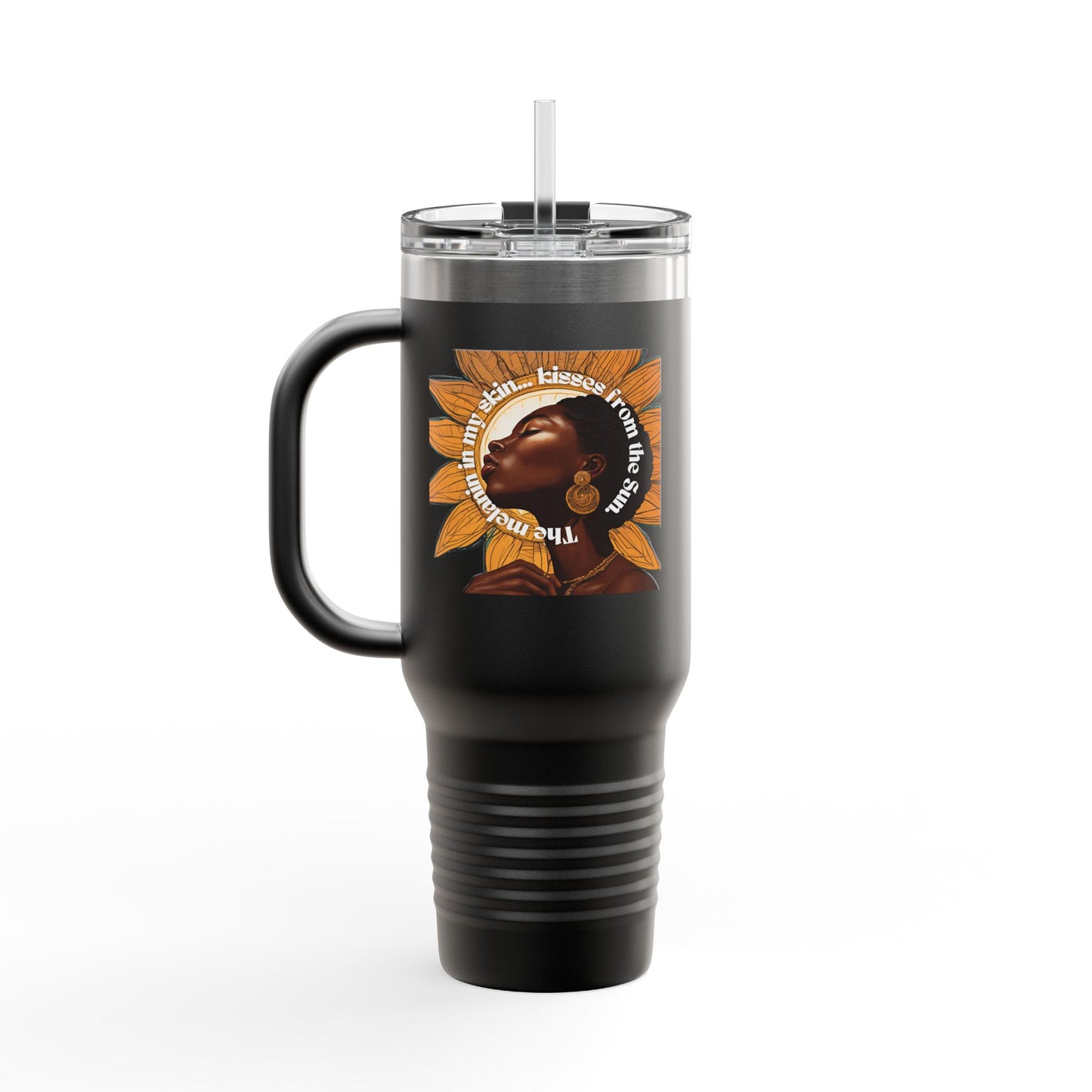 Empowering Insulated Travel Mug | 40oz | Motivational Design for Daily Inspiration
