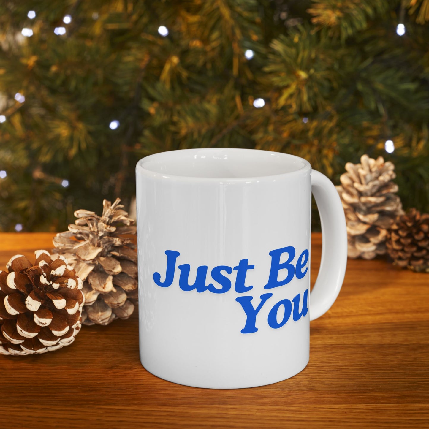 Motivational Ceramic Mug - "Just Be You" - Perfect for Coffee Lovers & Inspiration