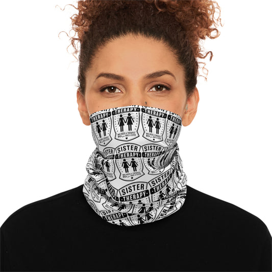 Sisterhood Winter Neck Gaiter with Drawstring - Cozy & Stylish Gift
