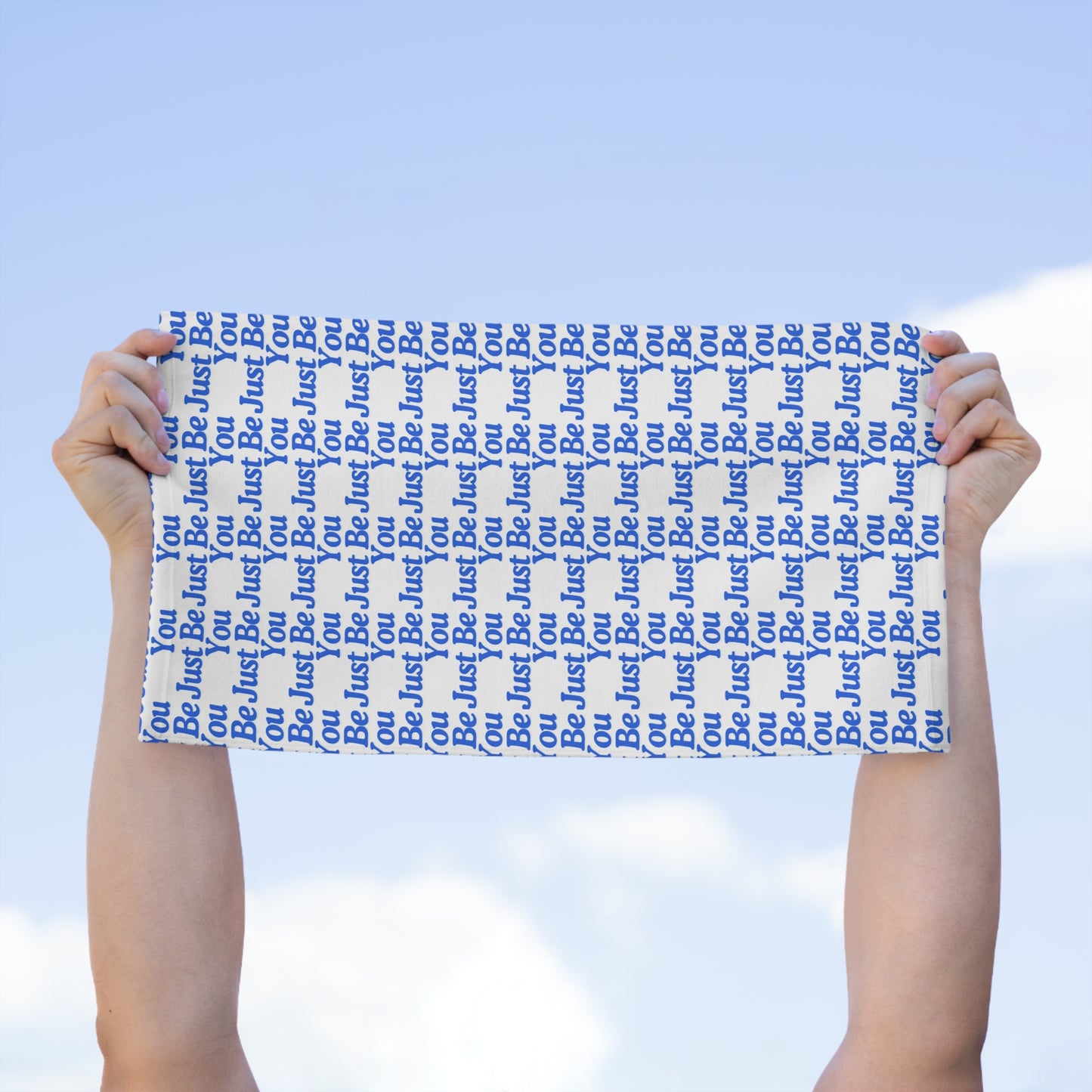 Motivational Rally Towel – Be Just You – Inspiring Sports Accessory for Every Occasion