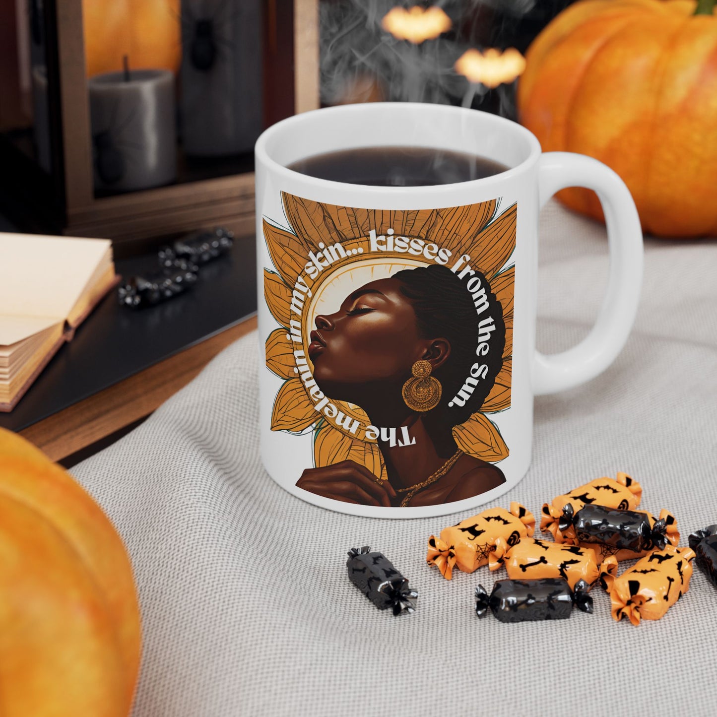 Empowering Sunflower Ceramic Mug - 11oz & 15oz