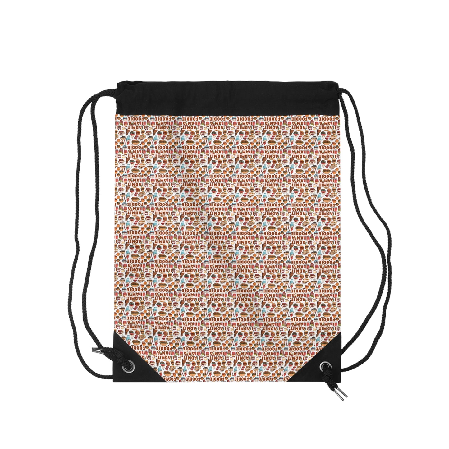 Colorful Floral Drawstring Bag - Perfect for Gym, Travel, and Everyday Use