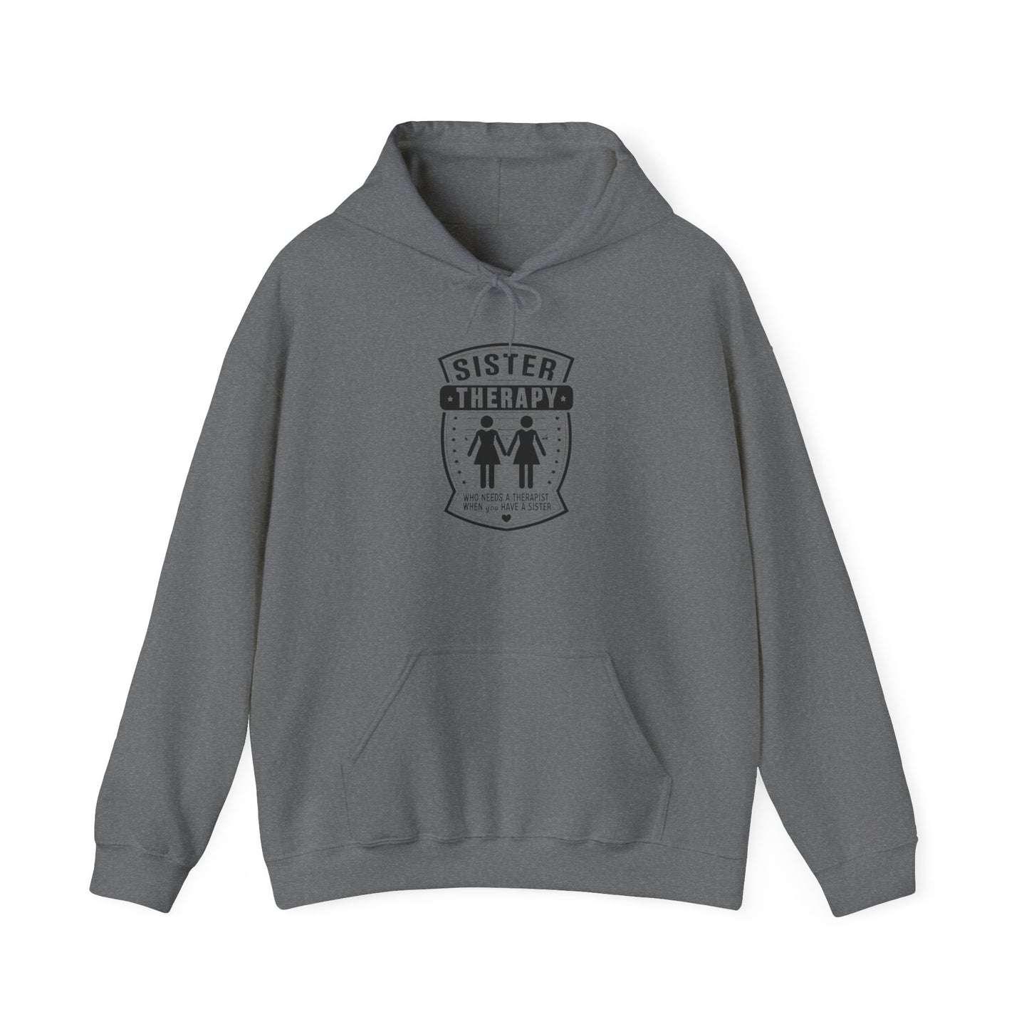 Sister Therapy Hoodie - Unisex Heavy Blend™ Sweatshirt for Sisterhood & Connection