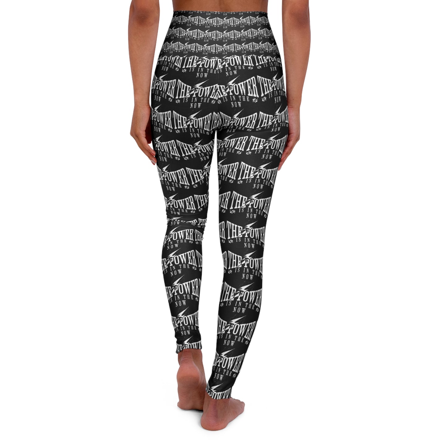 Empowerment High Waisted Yoga Leggings | Motivational Fitness Apparel