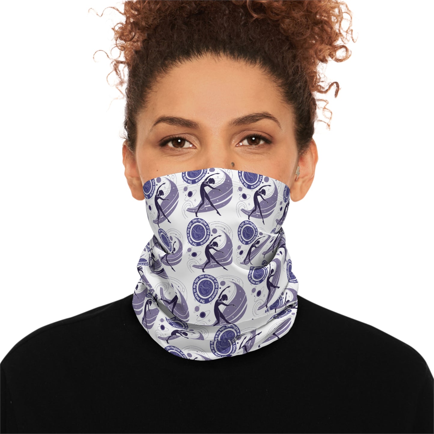 Stylish Winter Neck Gaiter with Drawstring - Perfect for Skiing and Outdoor Activities