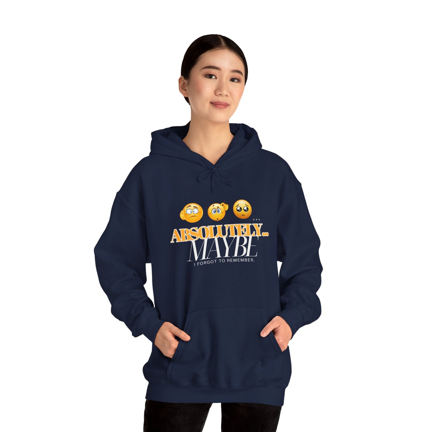 Absolutely Emoticon Unisex Heavy Blend™ Hooded Sweatshirt