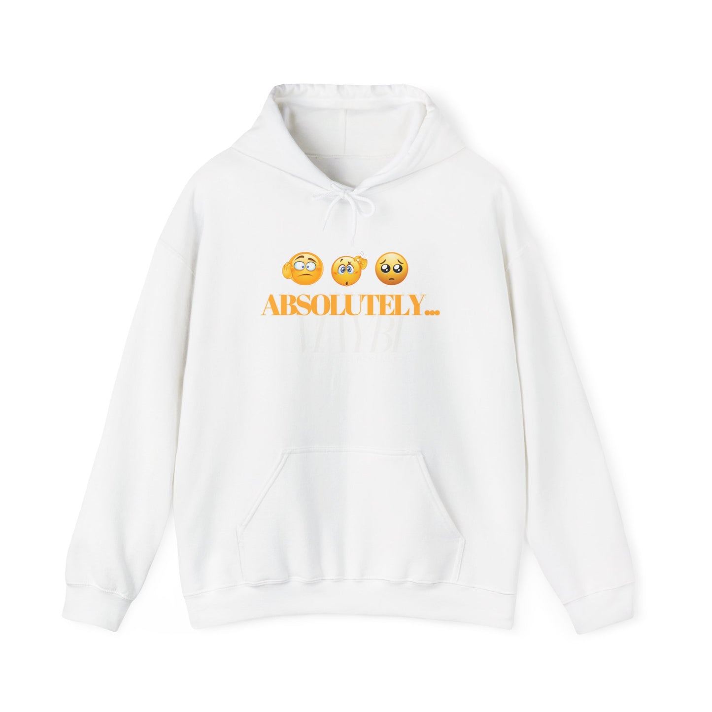 Absolutely Emoticon Unisex Heavy Blend™ Hooded Sweatshirt