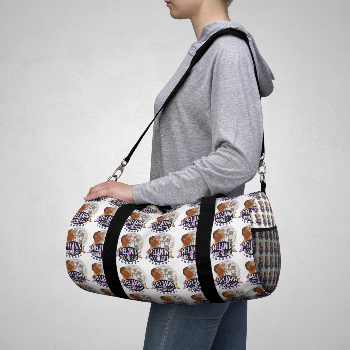 Melanin Moonlight Duffel Bag - Stylish Gym & Travel Companion