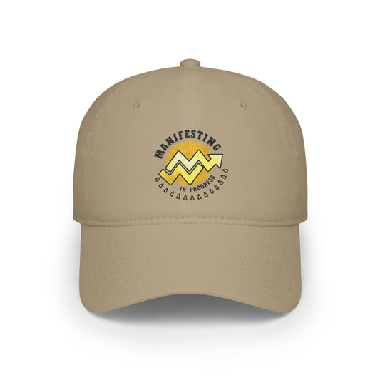 Manifesting in Progress Low Profile Baseball Cap