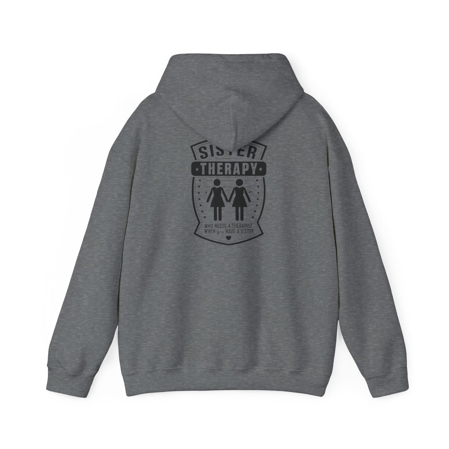 Sister Therapy Hoodie - Unisex Heavy Blend™ Sweatshirt for Sisterhood & Connection