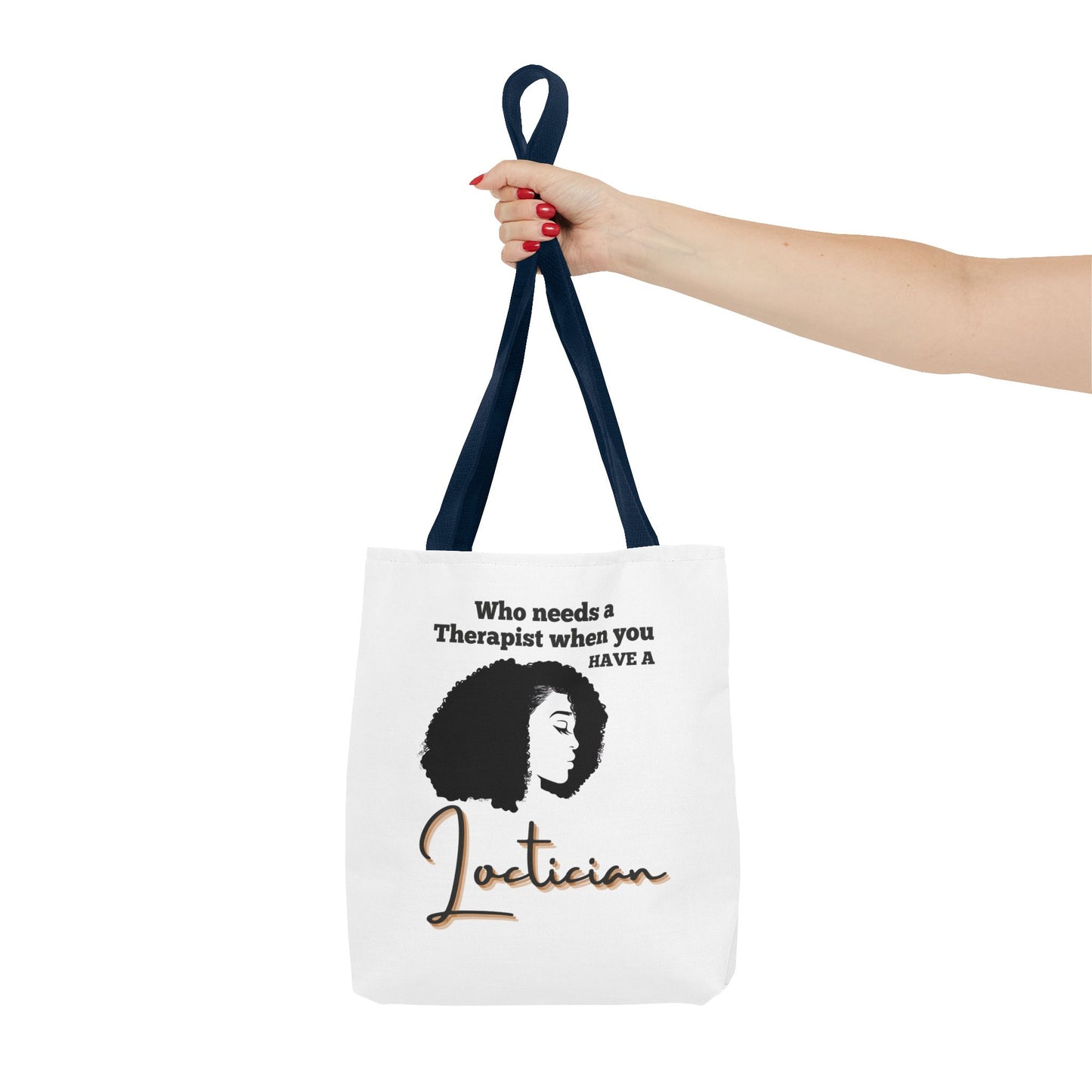 Empowered Loctician Tote Bag - Perfect for Haircare Experts & Therapists