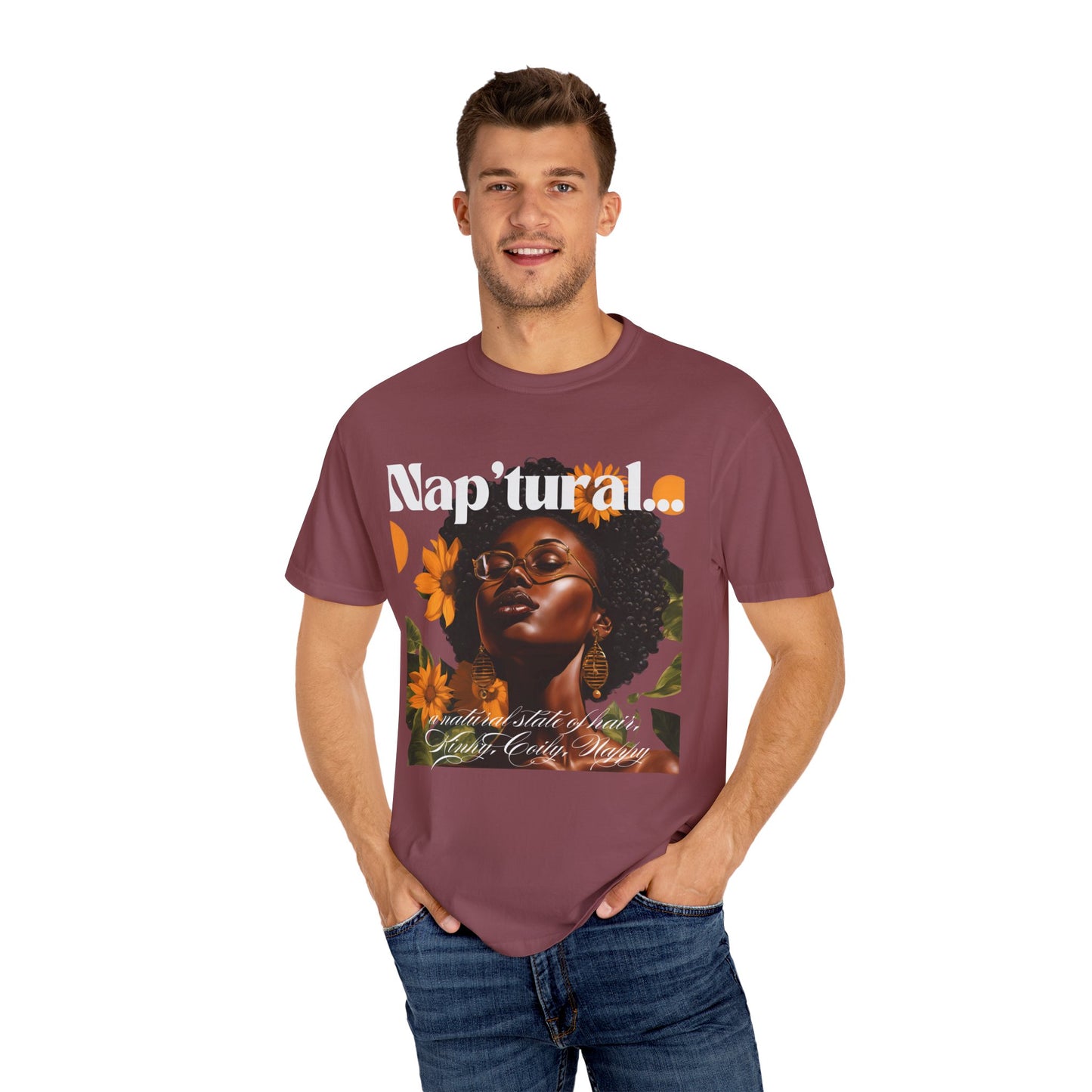 Nap'tural Floral Unisex T-Shirt - Celebrate Natural Beauty
