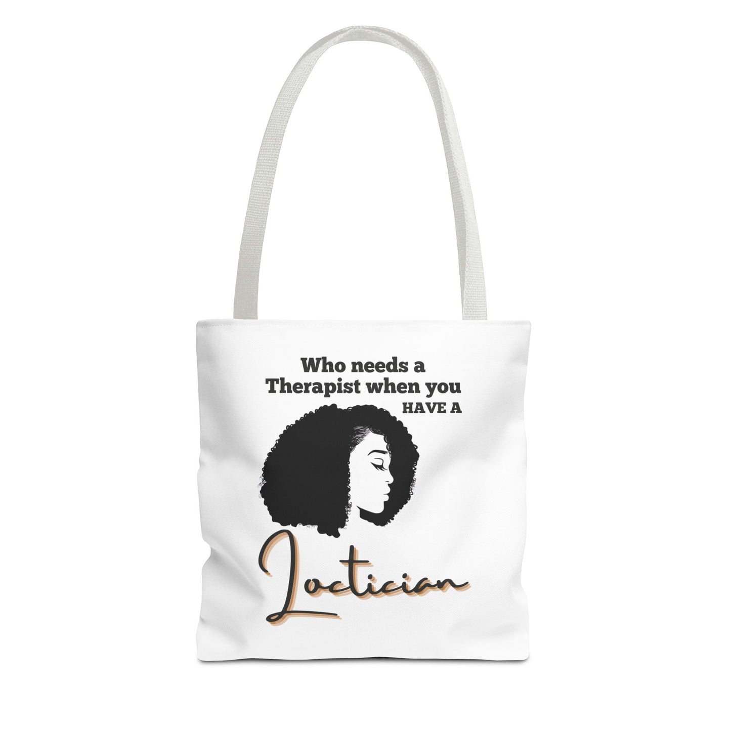 Empowered Loctician Tote Bag - Perfect for Haircare Experts & Therapists