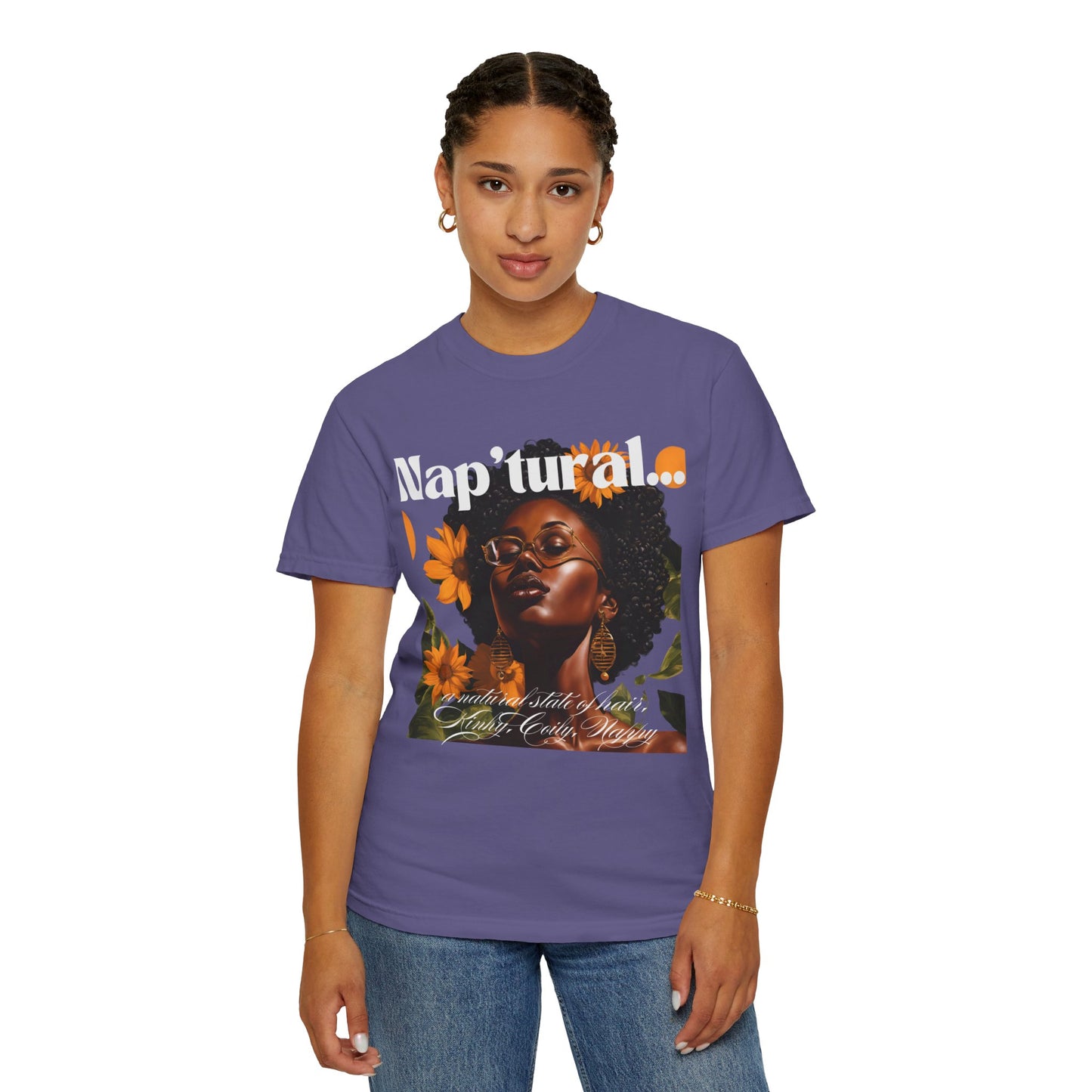 Nap'tural Floral Unisex T-Shirt - Celebrate Natural Beauty