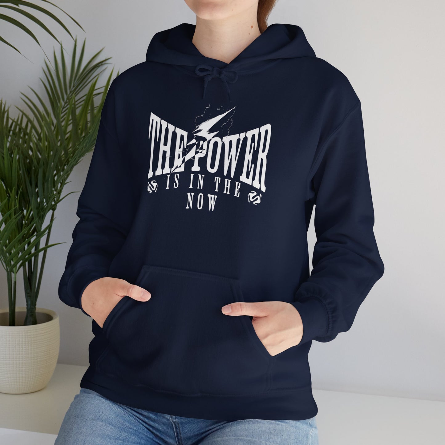 The Power is in the Now Unisex Heavy Blend Hooded Sweatshirt