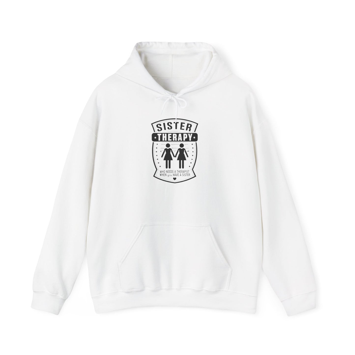 Sister Therapy Hoodie - Unisex Heavy Blend™ Sweatshirt for Sisterhood & Connection