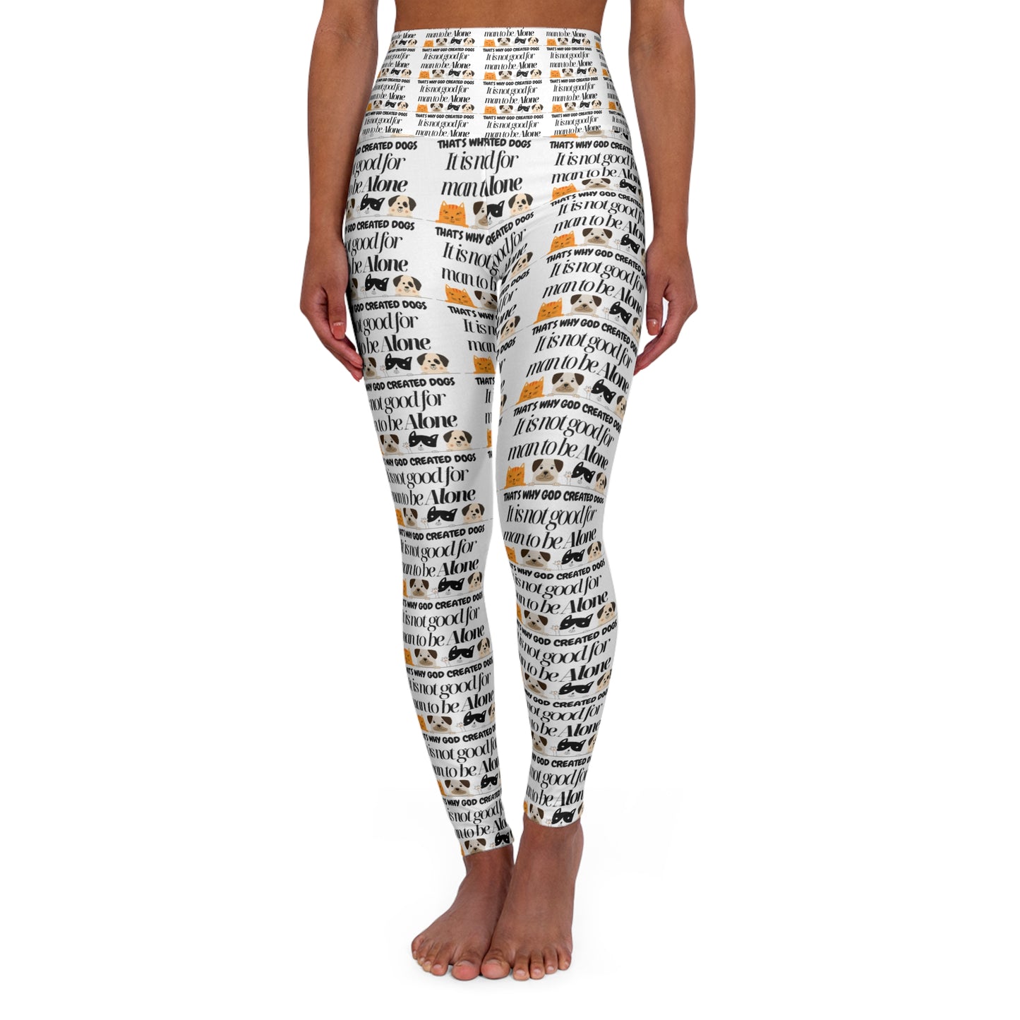 Inspirational High Waisted Yoga Leggings for Active Lifestyle