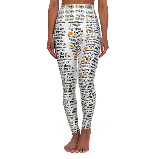 Inspirational High Waisted Yoga Leggings for Active Lifestyle