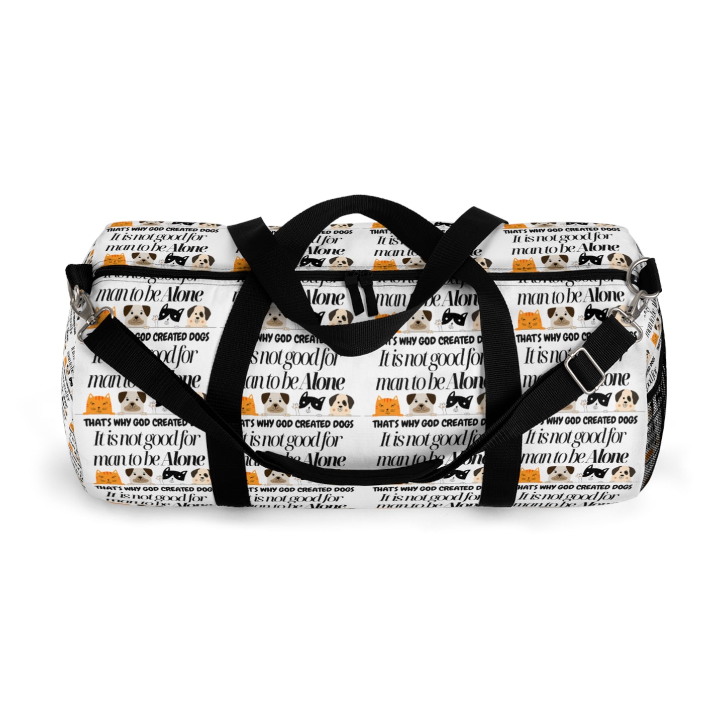 Inspirational Duffel Bag - Motivational Quote Travel Gym Bag for Fitness Enthusiasts