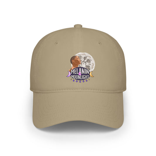 Melanin Moonlight Low Profile Baseball Cap - Casual Style for All Seasons