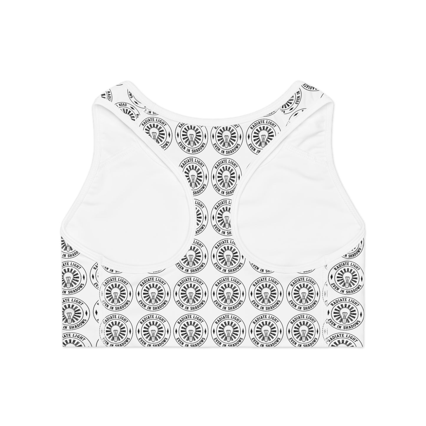 Chic Logo Sports Bra - Stylish Activewear for Fitness Enthusiasts