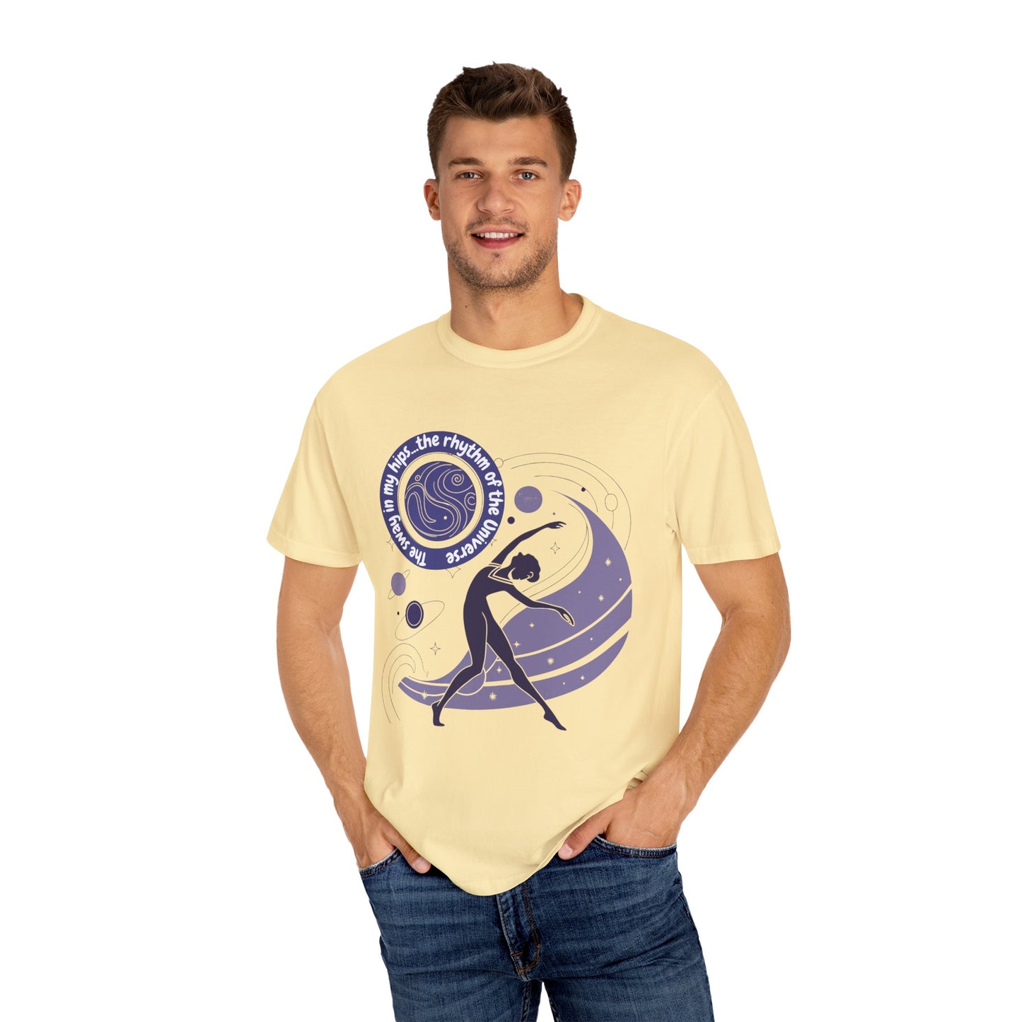 Rhythm of the Universe Unisex Garment-Dyed T-Shirt