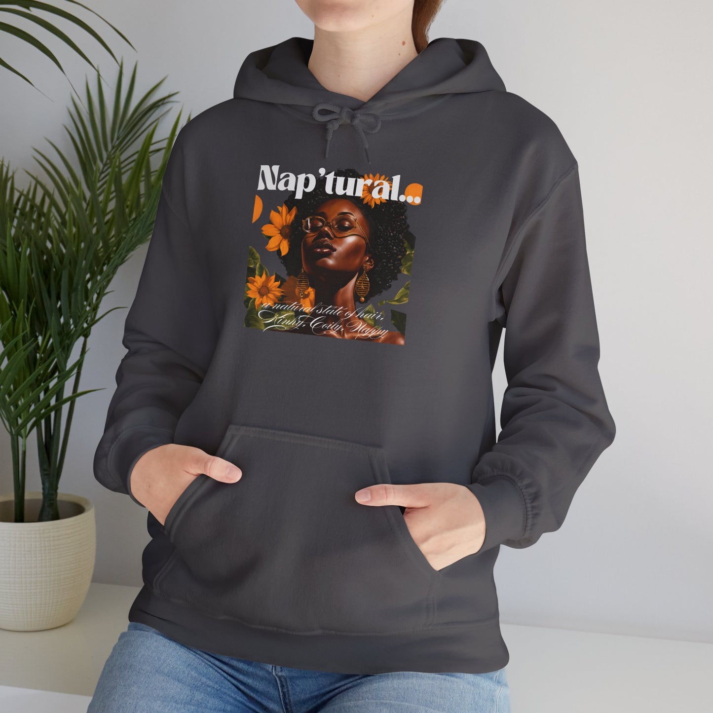 Empowerment Floral Hoodie for All Genders