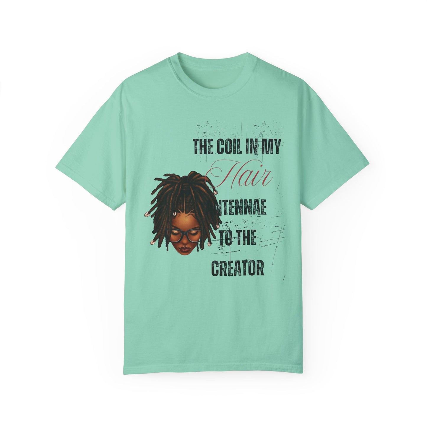 Coil in My Hair Unisex T-Shirt – Celebrate Natural Hair and Culture