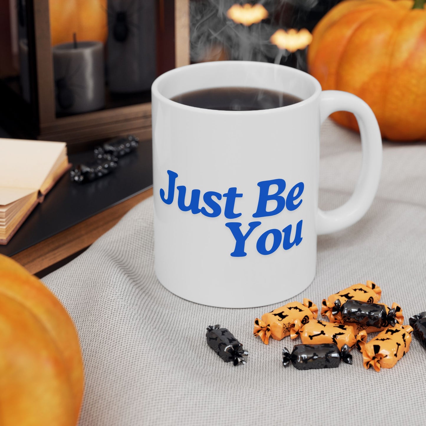 Motivational Ceramic Mug - "Just Be You" - Perfect for Coffee Lovers & Inspiration