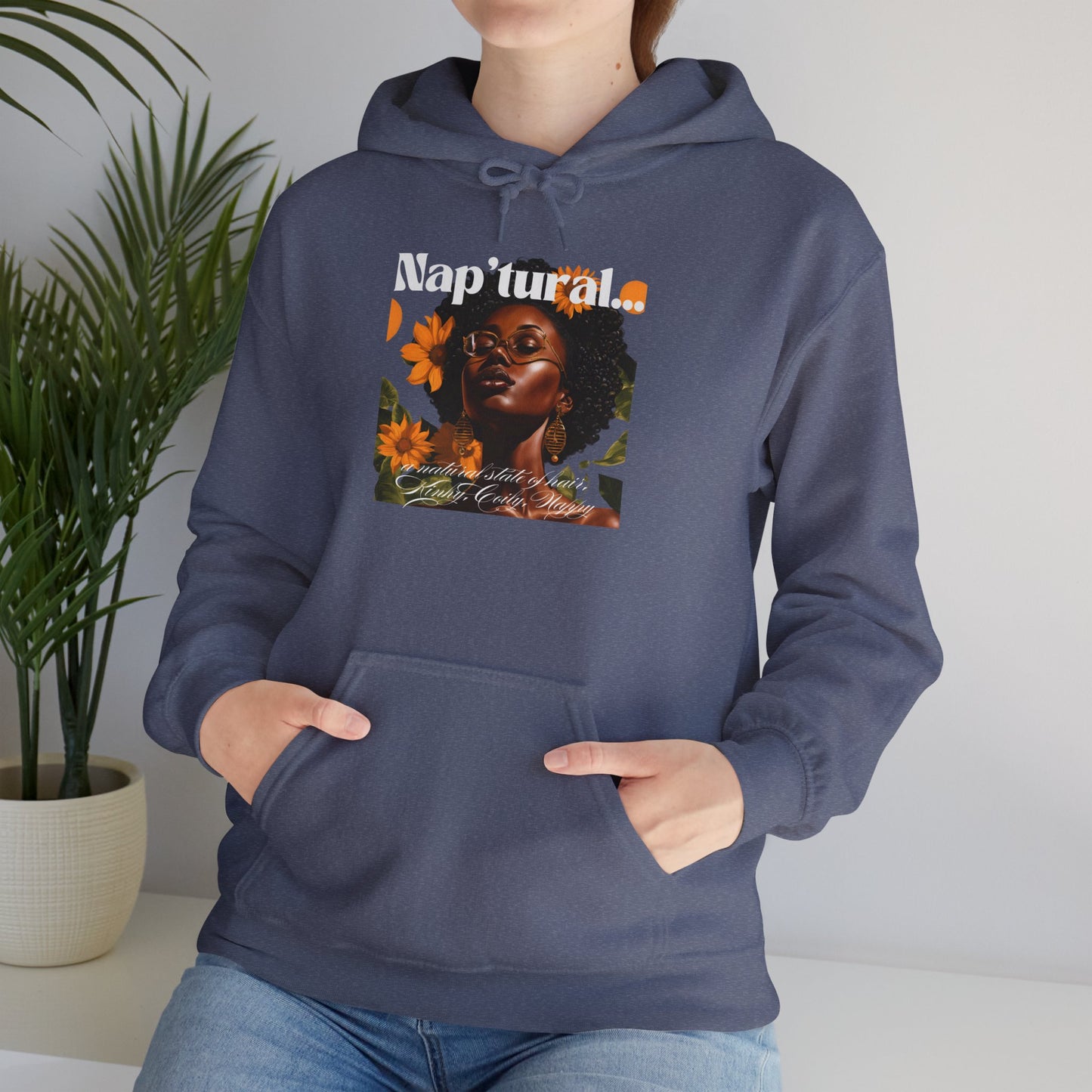 Empowerment Floral Hoodie for All Genders