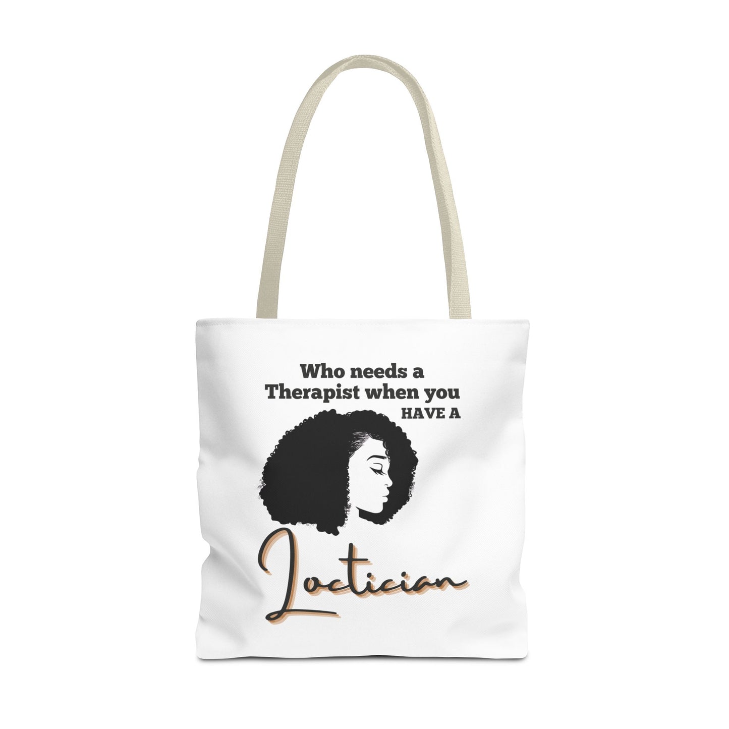 Empowered Loctician Tote Bag - Perfect for Haircare Experts & Therapists