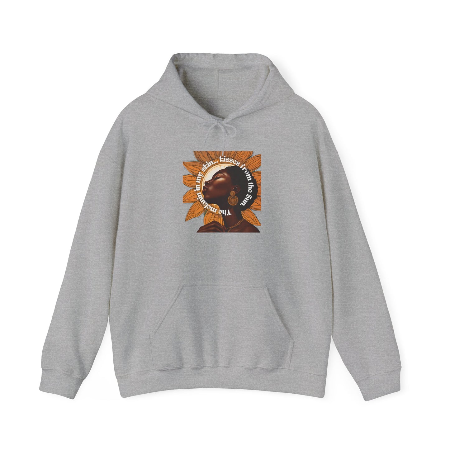 Inspirational Sunflower Hoodie for Empowerment and Self-Love