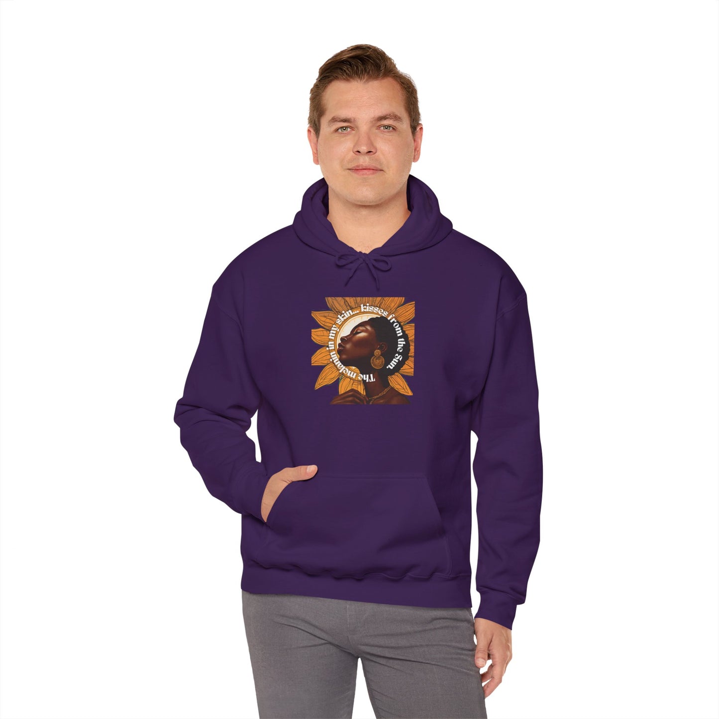 Inspirational Sunflower Hoodie for Empowerment and Self-Love