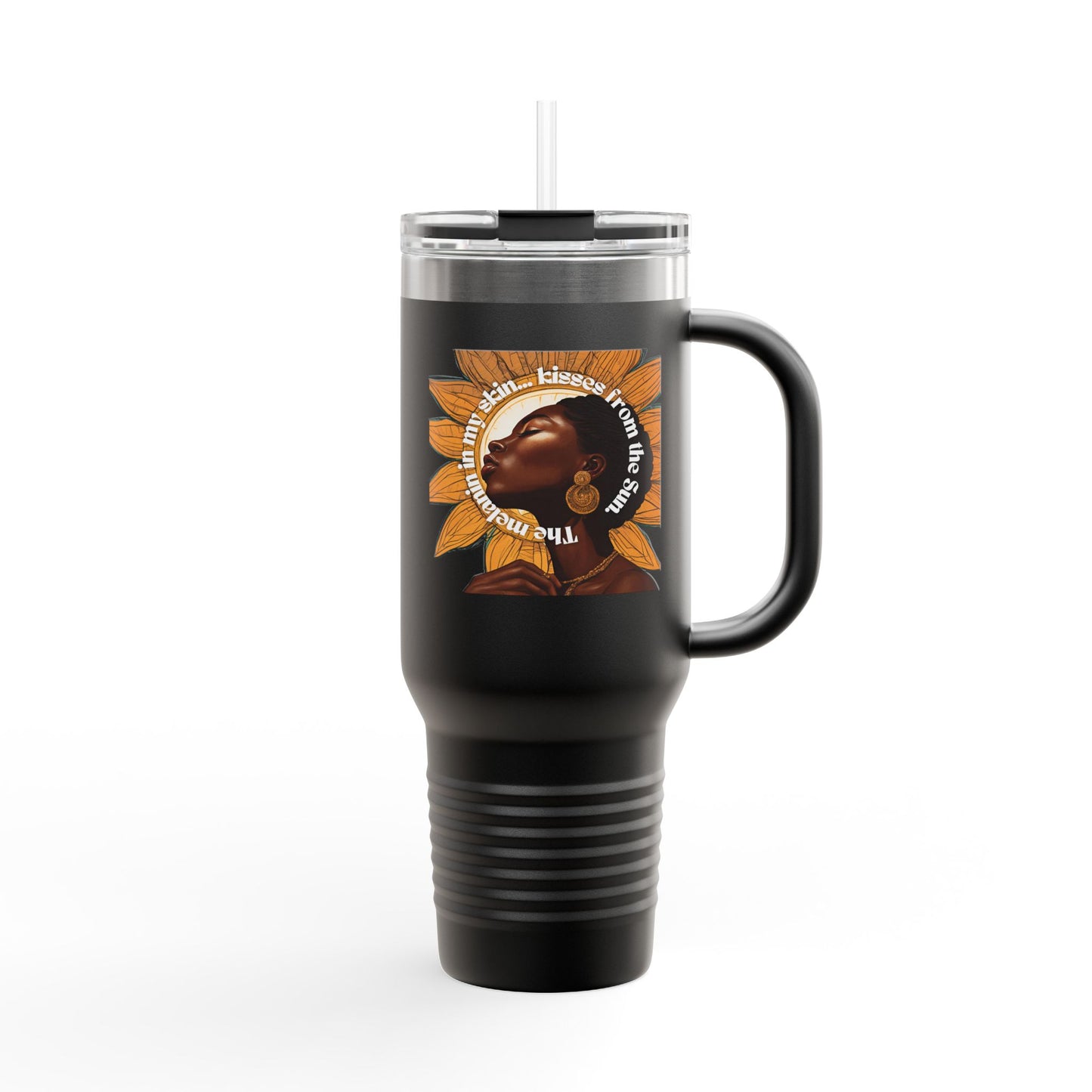 Empowering Insulated Travel Mug | 40oz | Motivational Design for Daily Inspiration
